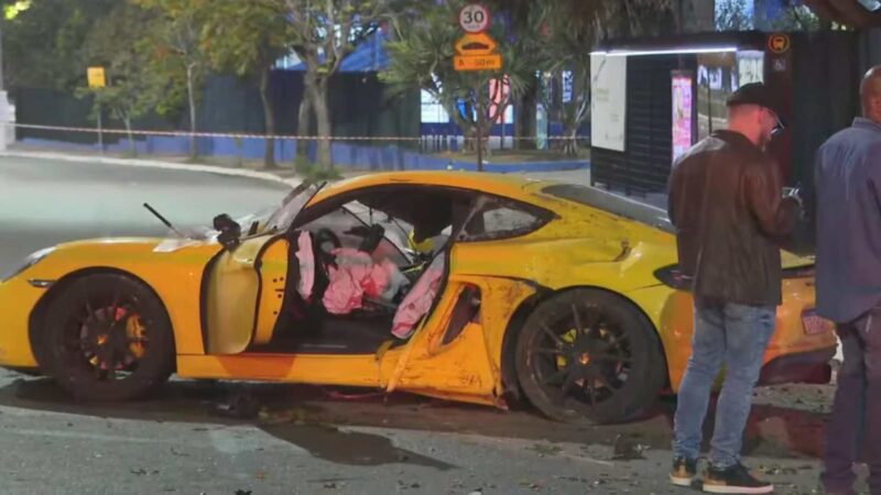 Motorista de Porsche que matou motociclista atropelado em São Paulo vai ficar preso