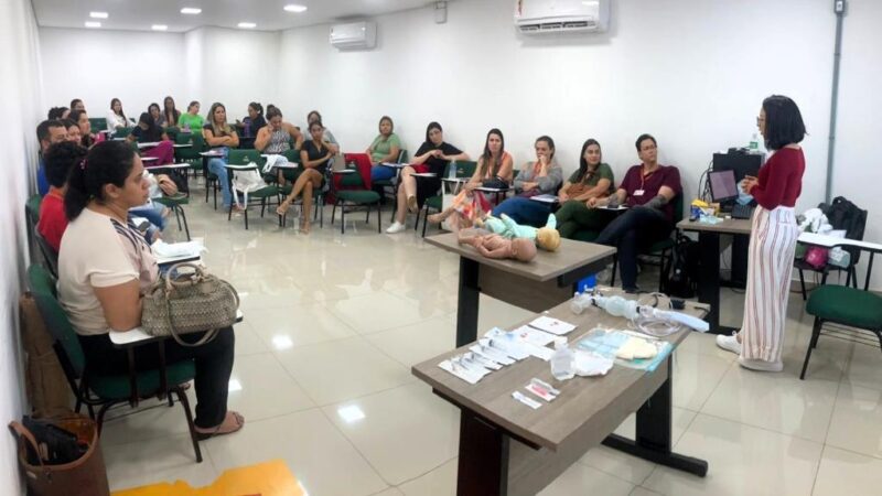 SES capacita enfermeiros para melhorar indicadores de saúde materna e neonatal em MT