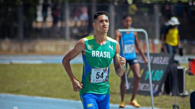 Atleta bolsista do Governo de MT é campeão no Campeonato Sul-Americano de Atletismo