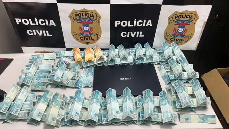 Polícia Civil prende homem que furtou R$ 13 mil de vítima que conheceu pela internet