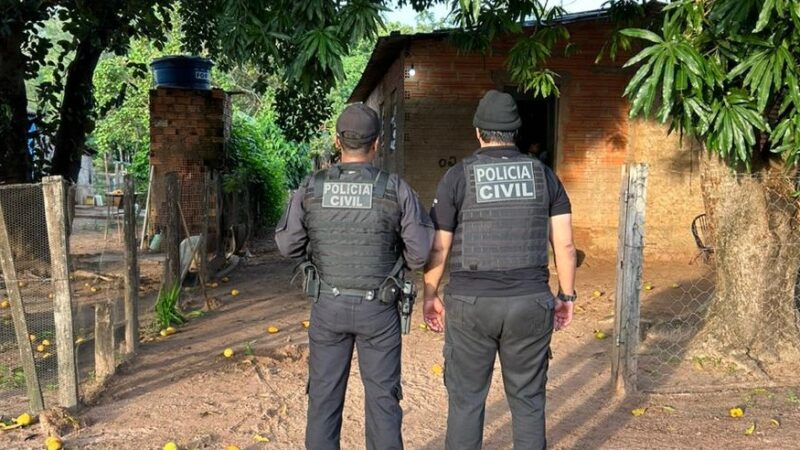 Operação da Polícia Civil contra o tráfico prende seis pessoas em Ribeirão Cascalheira