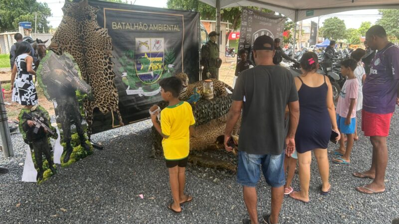 Polícia Militar promove serviços de cidadania gratuitos a moradores em Cuiabá