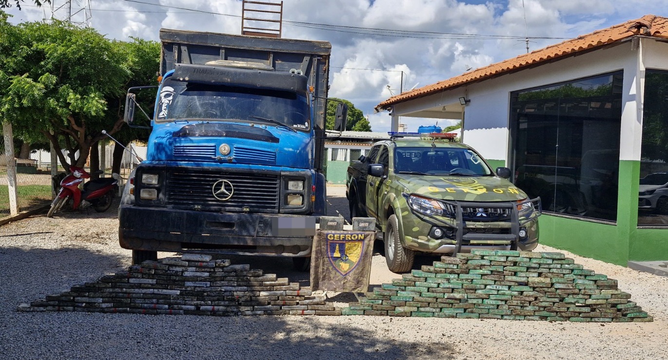 Gefron apreende 216 quilos de entorpecentes e causa prejuízo de R$ 4,5 milhões ao crime organizado